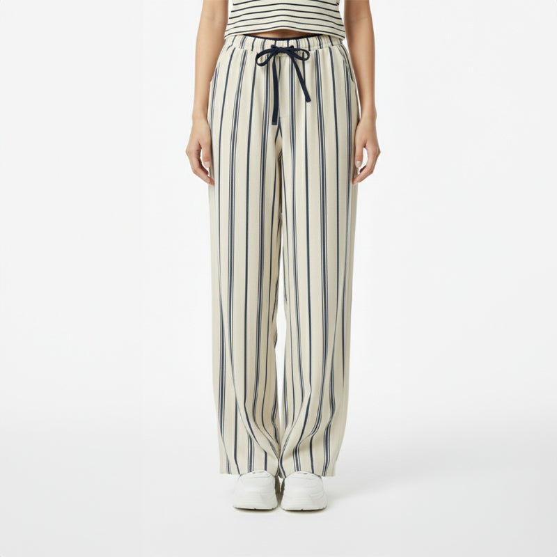 Relaxed Cotton-Linen Pant