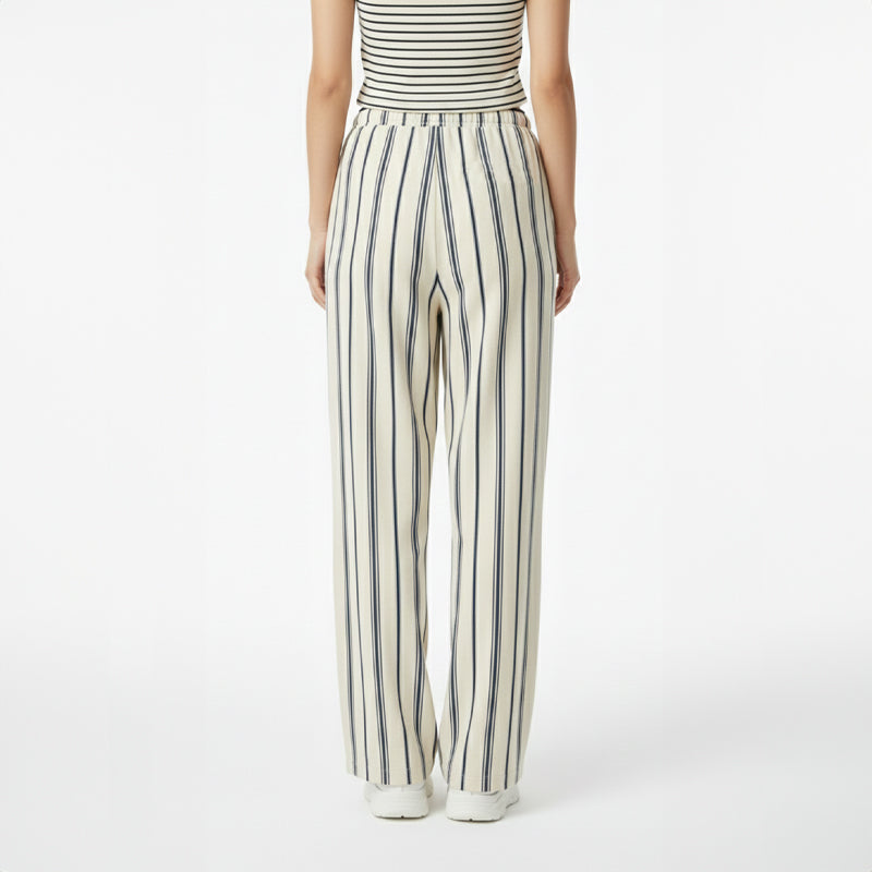 Relaxed Cotton-Linen Pant