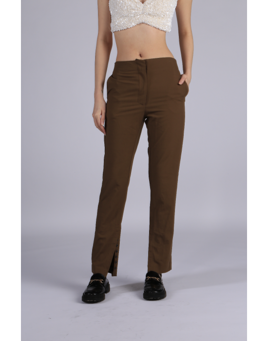 Tailored High-Waist Trousers 