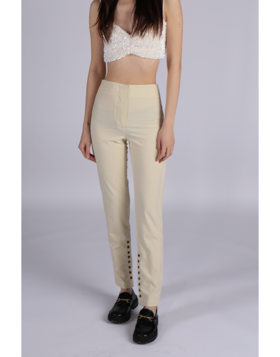 Tailored High-Waist Trousers 