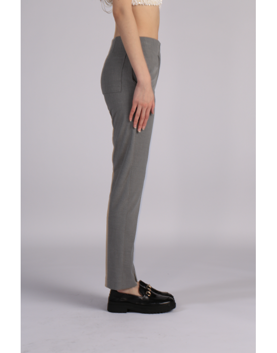 Tailored High-Waist Trousers 