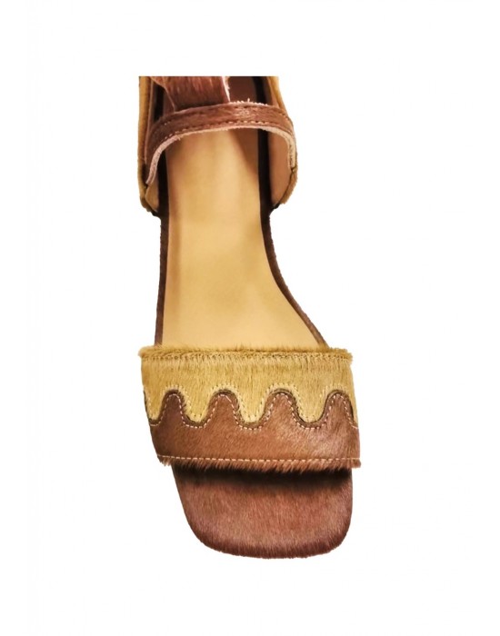 Desert Mirage Lace-Up Sandals